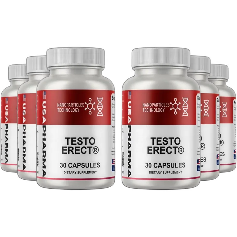 TestoErect  6 bottles